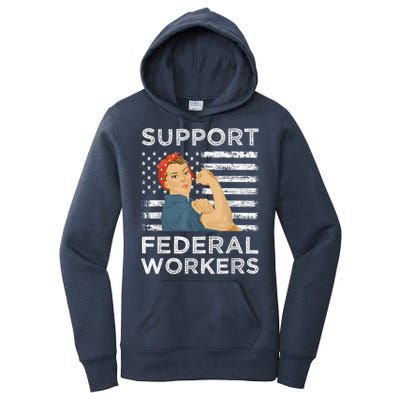 Support Federal Workers Protect Defend Employees Jobs Women's Pullover Hoodie