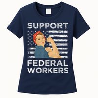 Support Federal Workers Protect Defend Employees Jobs Womens T-Shirt