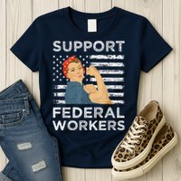 Support Federal Workers Protect Defend Employees Jobs Womens T-Shirt