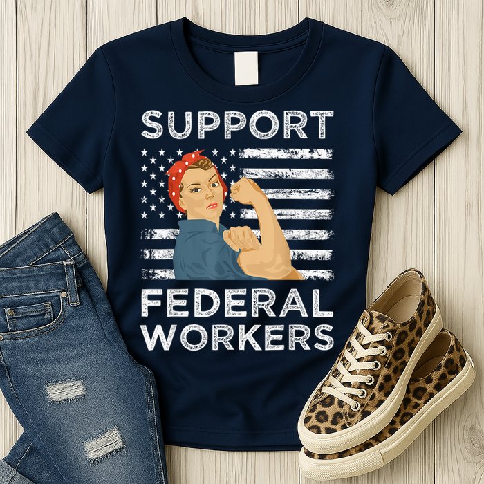 Support Federal Workers Protect Defend Employees Jobs Womens T-Shirt