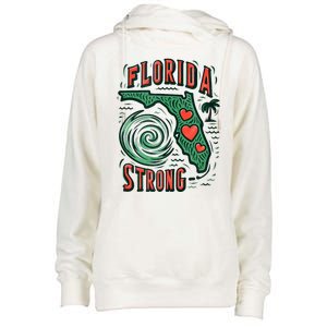 Support Florida Western Pray For Florida Strong Womens Funnel Neck Pullover Hood