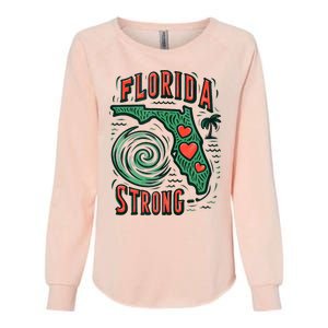 Support Florida Western Pray For Florida Strong Womens California Wash Sweatshirt