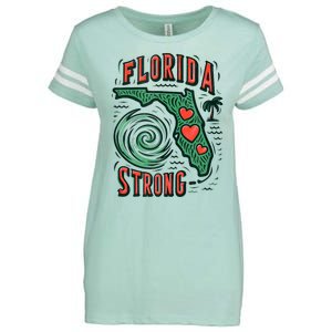 Support Florida Western Pray For Florida Strong Enza Ladies Jersey Football T-Shirt