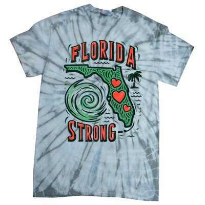 Support Florida Western Pray For Florida Strong Tie-Dye T-Shirt