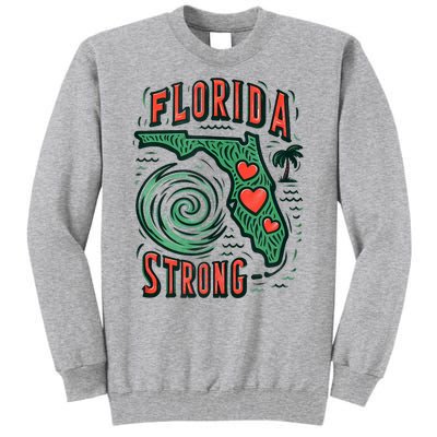 Support Florida Western Pray For Florida Strong Tall Sweatshirt