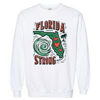 Support Florida Western Pray For Florida Strong Garment-Dyed Sweatshirt