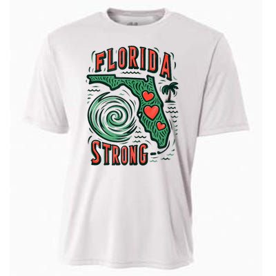 Support Florida Western Pray For Florida Strong Cooling Performance Crew T-Shirt