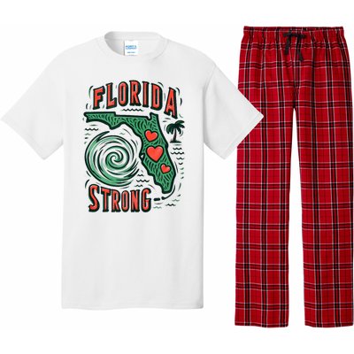 Support Florida Western Pray For Florida Strong Pajama Set