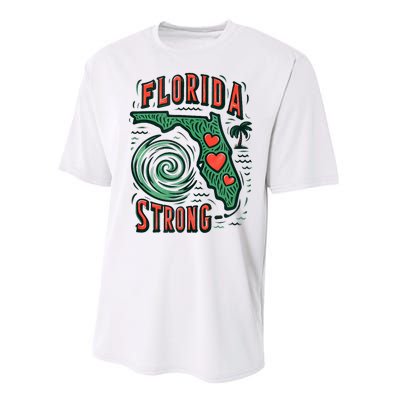 Support Florida Western Pray For Florida Strong Performance Sprint T-Shirt