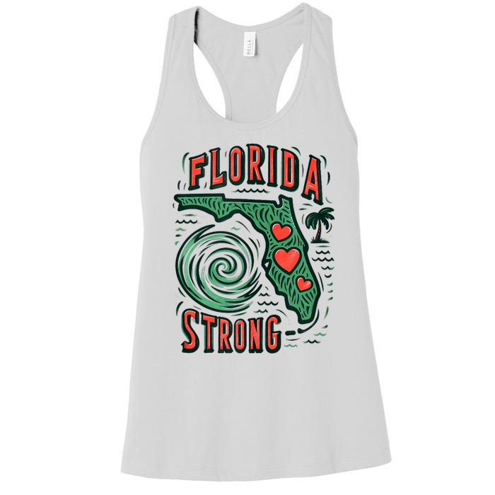 Support Florida Western Pray For Florida Strong Women's Racerback Tank