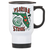 Support Florida Western Pray For Florida Strong Stainless Steel Travel Mug