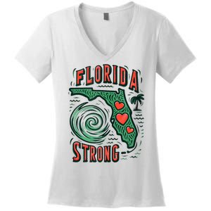 Support Florida Western Pray For Florida Strong Women's V-Neck T-Shirt