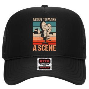 Short Film Writer Movie Maker Cinematographer Editor High Crown Mesh Back Trucker Hat