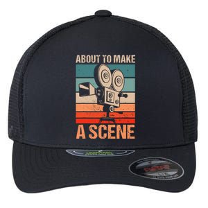 Short Film Writer Movie Maker Cinematographer Editor Flexfit Unipanel Trucker Cap