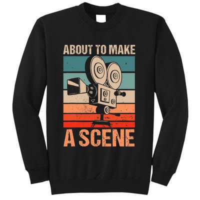 Short Film Writer Movie Maker Cinematographer Editor Sweatshirt