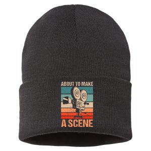 Short Film Writer Movie Maker Cinematographer Editor Sustainable Knit Beanie