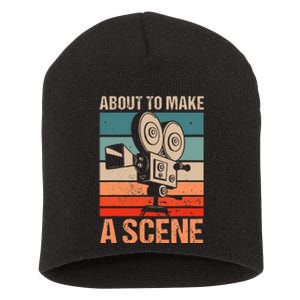 Short Film Writer Movie Maker Cinematographer Editor Short Acrylic Beanie