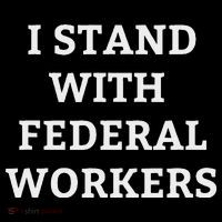 Support Federal Workers I Stand With Federal Employees Performance Shirt