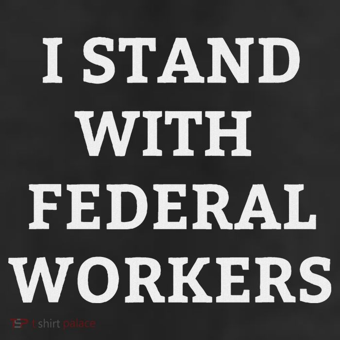 Support Federal Workers I Stand With Federal Employees Golf Towel