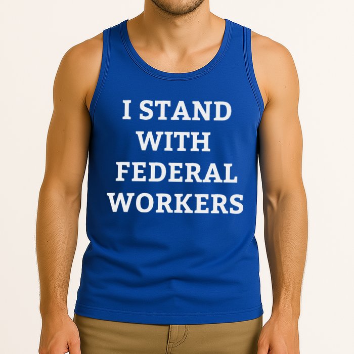 Support Federal Workers I Stand With Federal Employees Tank Top