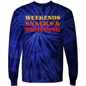 Shopping For Women Shopping For I Love Shopping Tie-Dye Long Sleeve Shirt