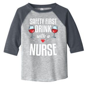 Safety First With A Nurse Gift Idea For A Nurse Cool Gift Toddler Fine Jersey T-Shirt