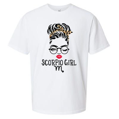 Scorpio Face Wink Eyes Lady Face Birthday Funny Gift Sueded Cloud Jersey T-Shirt