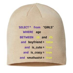 Select From Where Age Between 18 And 26 Sustainable Beanie