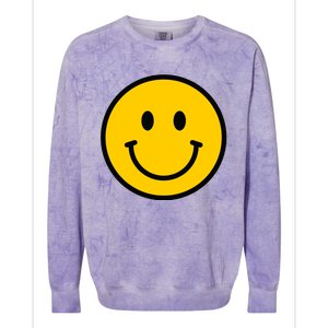 Smiling Face With Smiling Eyes Emoji Happy Face Colorblast Crewneck Sweatshirt