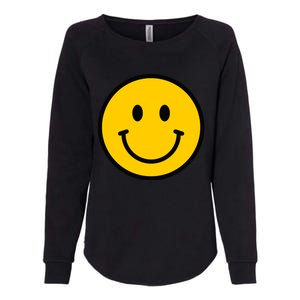 Smiling Face With Smiling Eyes Emoji Happy Face Womens California Wash Sweatshirt