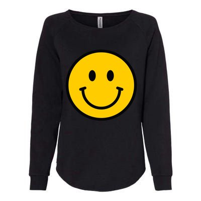 Smiling Face With Smiling Eyes Emoji Happy Face Womens California Wash Sweatshirt