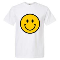 Smiling Face With Smiling Eyes Emoji Happy Face Garment-Dyed Heavyweight T-Shirt