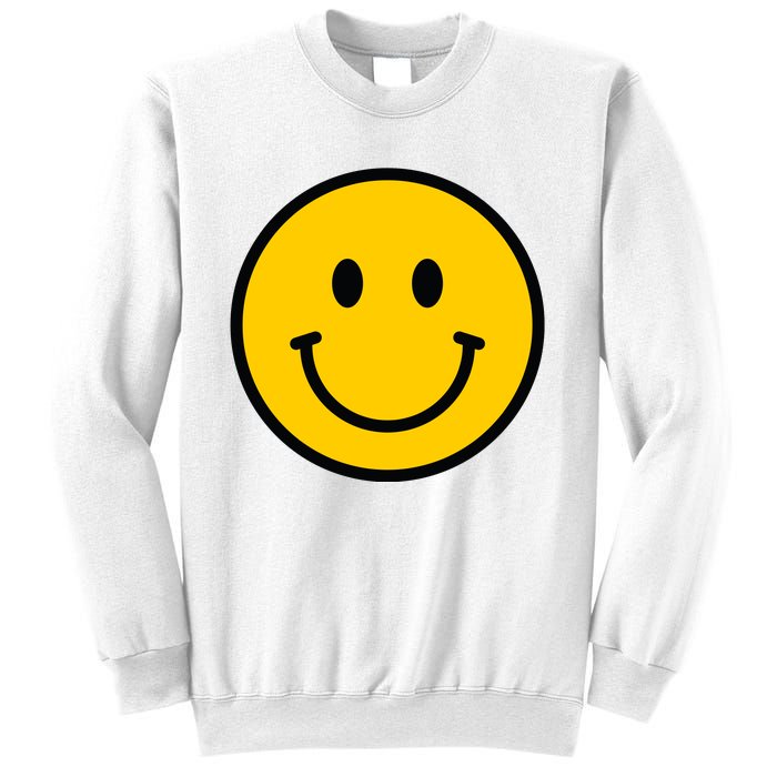 Smiling Face With Smiling Eyes Emoji Happy Face Sweatshirt