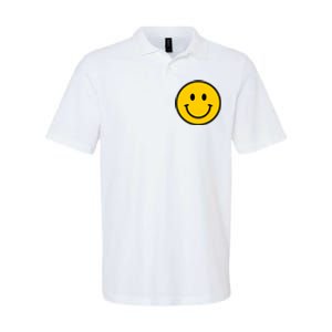 Smiling Face With Smiling Eyes Emoji Happy Face Softstyle Adult Sport Polo