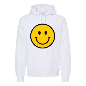 Smiling Face With Smiling Eyes Emoji Happy Face Premium Hoodie