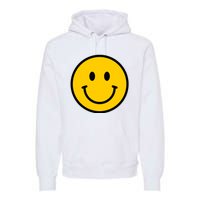 Smiling Face With Smiling Eyes Emoji Happy Face Premium Hoodie