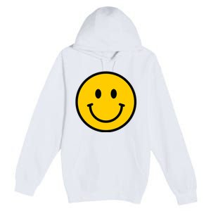 Smiling Face With Smiling Eyes Emoji Happy Face Premium Pullover Hoodie