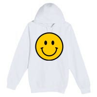 Smiling Face With Smiling Eyes Emoji Happy Face Premium Pullover Hoodie