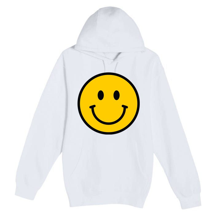 Smiling Face With Smiling Eyes Emoji Happy Face Premium Pullover Hoodie