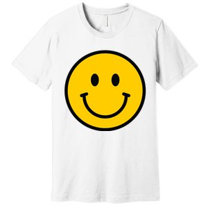 Smiling Face With Smiling Eyes Emoji Happy Face Premium T-Shirt