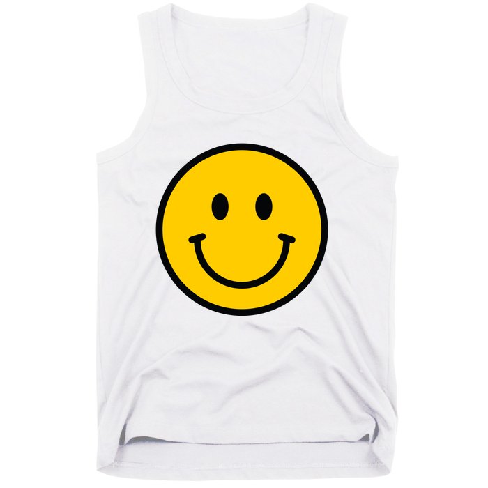 Smiling Face With Smiling Eyes Emoji Happy Face Tank Top