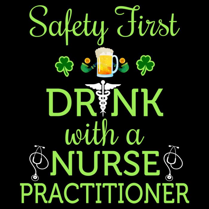Safety First With A Nurse Practitioner Nursing Pun Gift Cooling Performance Crew T-Shirt