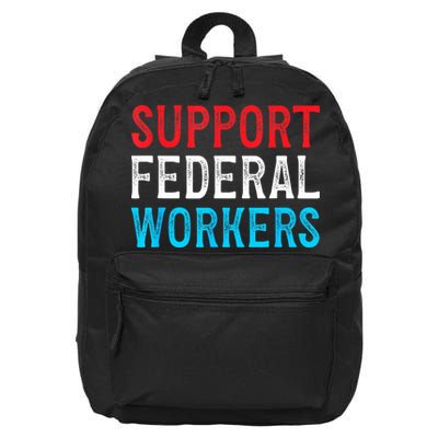 Support Federal Workers Protect Defend Employees Jobs 16 in Basic Backpack