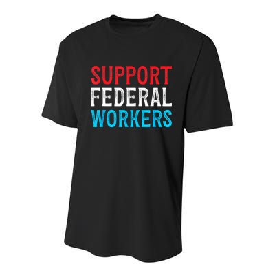 Support Federal Workers Protect Defend Employees Jobs Youth Performance Sprint T-Shirt