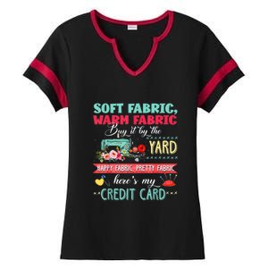 Soft Fabric Warm Fabric Buy It By The Yard Quilting Gift Ladies Halftime Notch Neck Tee