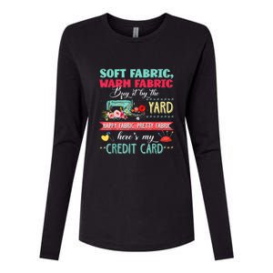 Soft Fabric Warm Fabric Buy It By The Yard Quilting Gift Womens Cotton Relaxed Long Sleeve T-Shirt