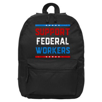 Support Federal Workers Protect Defend Employees Jobs 16 in Basic Backpack