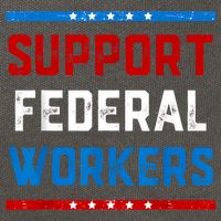 Support Federal Workers Protect Defend Employees Jobs Cotton Canvas Backpack