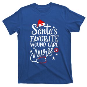 SantaS Favorite Wound Care Nurse Merry Christmas Nurse Crew Gift T-Shirt