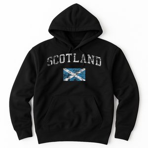 Scotland For Women Faded Scottish Flag Hoodie